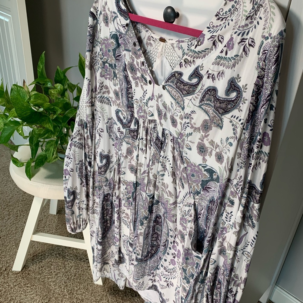 Free People Mini Dress with Pockets